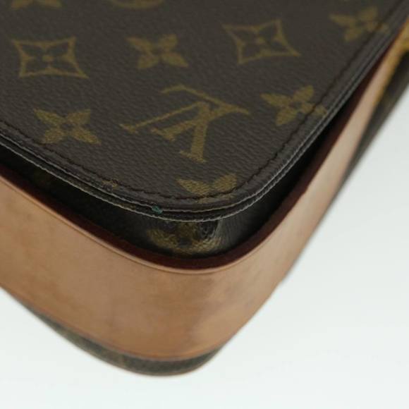 LOUIS VUITTON Monogram Cartouchiere MM Shoulder Bag M51253 LV Auth 51166 - Picture 12 of 16